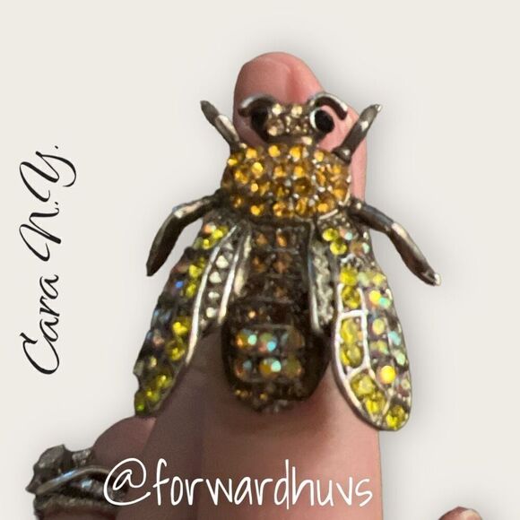 Cara NY Bumblebee Stretch Ring Size 7 - 12 - Picture 5 of 10